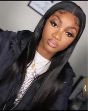 Magic Wave-extensiones de pelo ondulado brasileño liso, 30, 32, 34, 40 pulgadas, con extensiones de cabello humano Frontal, Extensi de pelo Remy con cierre