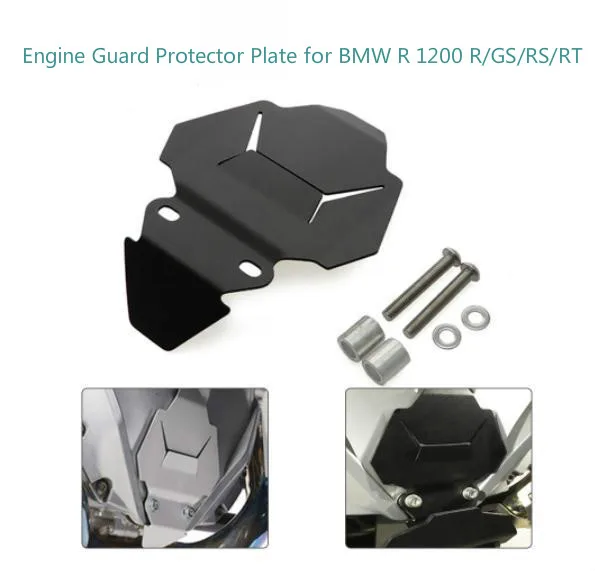 BAFIRE CNC Engine Guard Protector Plate for BMW R 1200 R/GS/RS/RT R1200R R1200RS R1200RT R1200GS LC/Adventure ADV 14-17