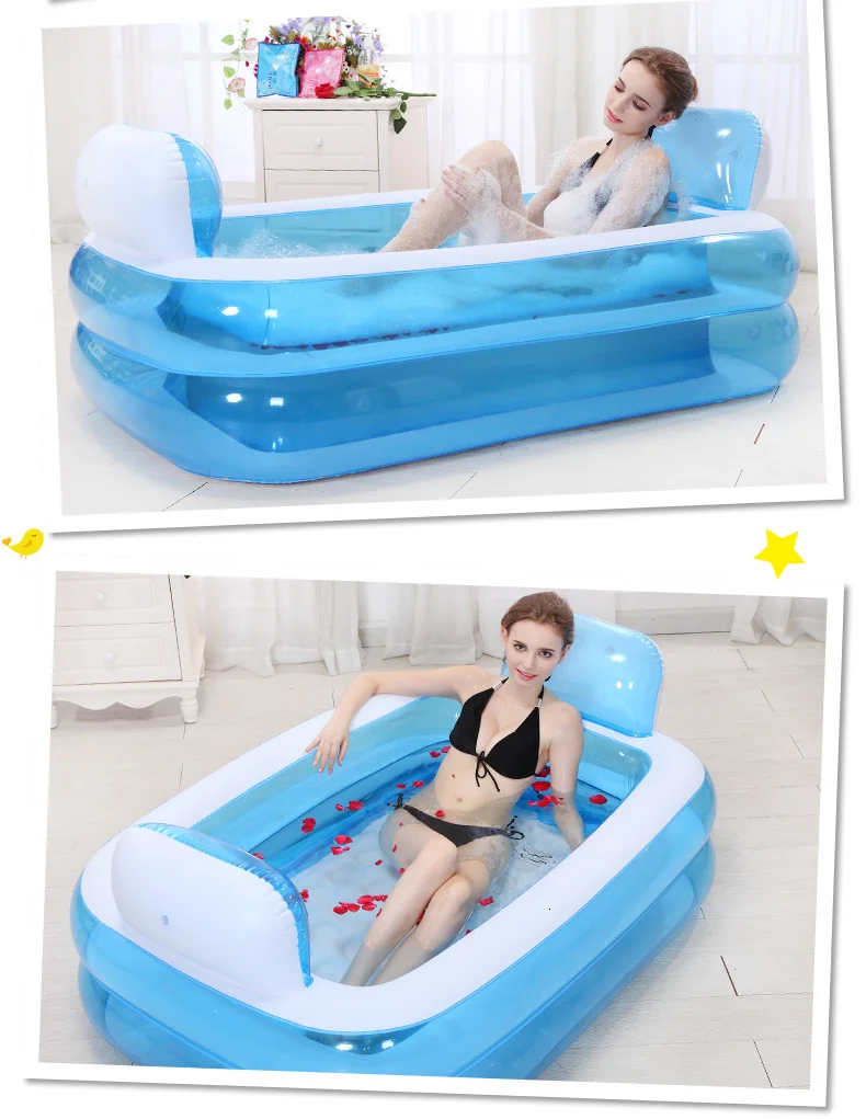 Shampooer портативный баньхо ноги Baignoire гибкий плавательный бассейн сауна горячая ванна Banheira надувная Ванна