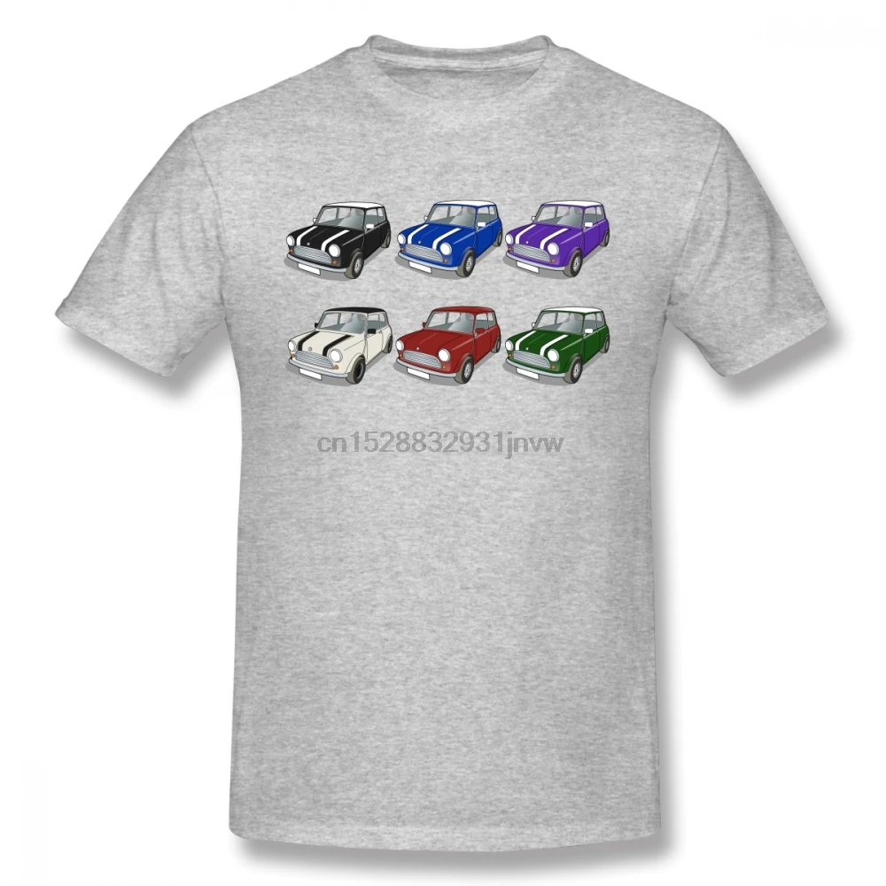 Mini Cooper T Shirt Male BONADIAO Car Tees Hot sale New Arrival Nice Round Neck shirt |