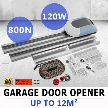 

Automatic Garage Door Opener 800N Operator AC 220V 154W max 2 Remote Control