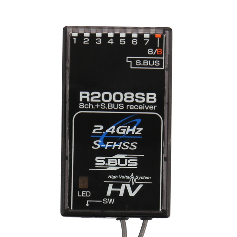 Оригинальный R2008SB S. Автобус 8 канальный S FHSS приемник для Futaba 2008 6J/6 K/8J/14SG/18MZ/18SZ