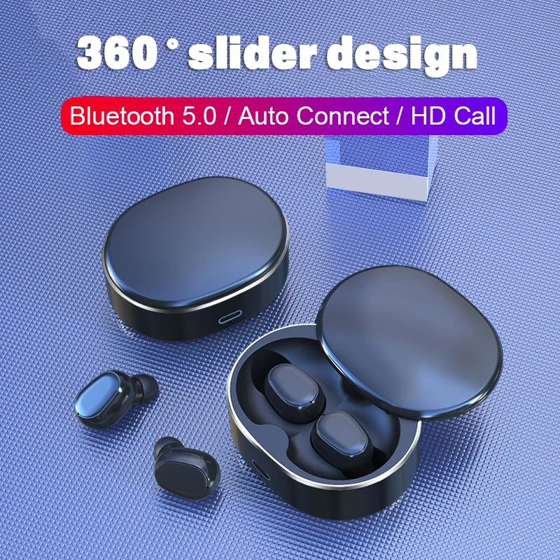 M3 TWS True Stereo беспроводная Bluetooth гарнитура 5 0 водонепроницаемая овальная квадратная