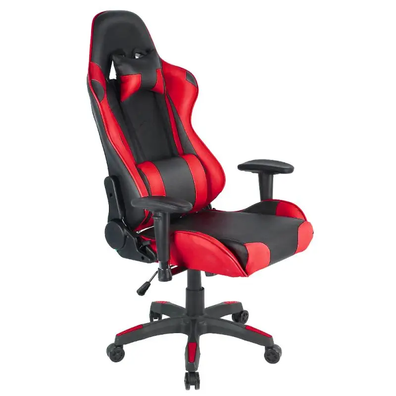 Hot Computer Gaming Chair Adjule Backrest With Pillow Footrest Gaming Chair Adjule Backrest