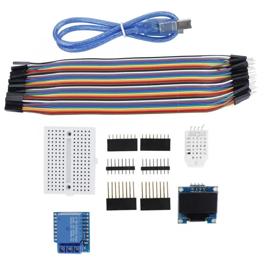 Termometro Метеостанция IOT Starter DIY Kit отображение даты времени модуль датчик температуры и влажности Термостат