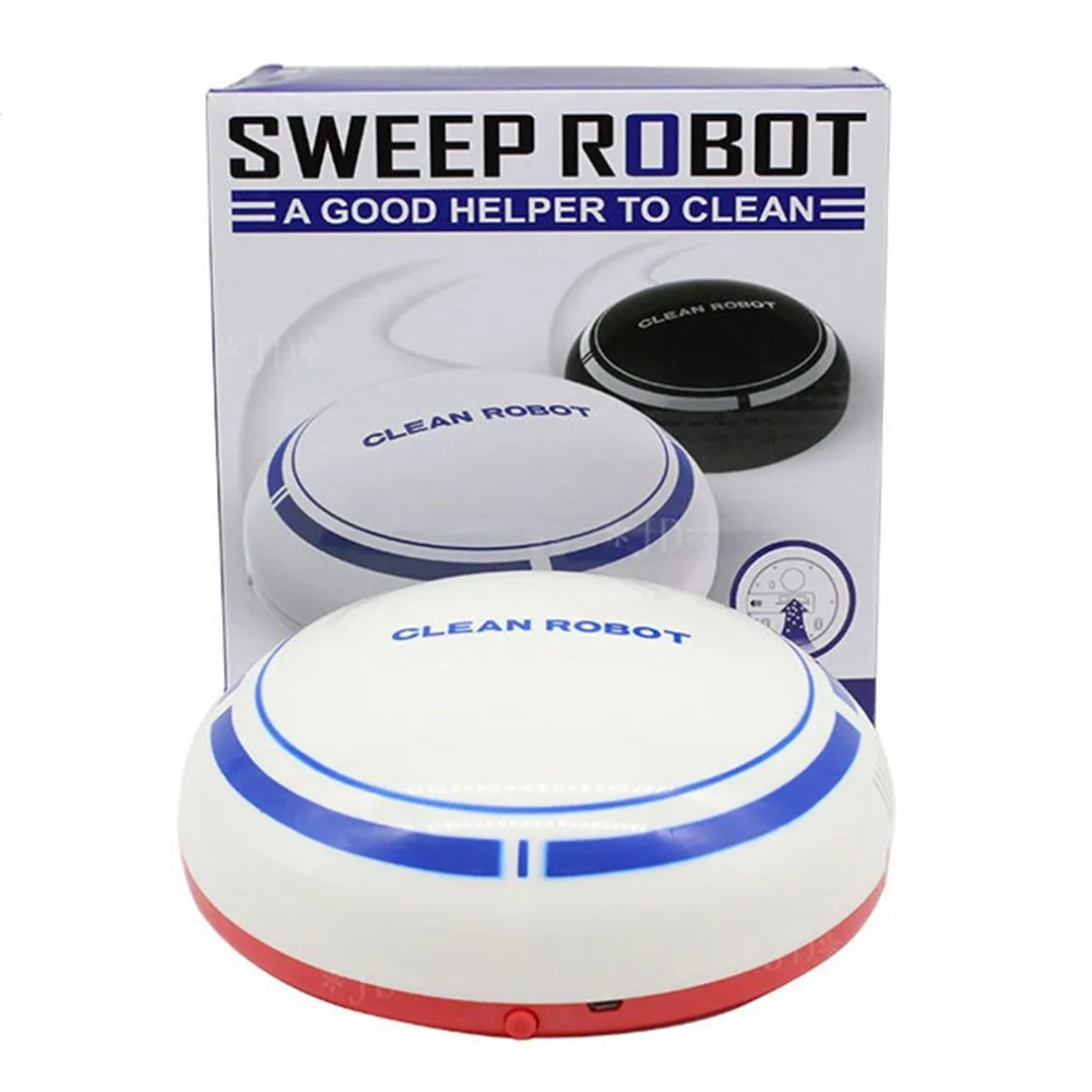 Home Auto Cleaner Robot Microfiber Smart Robotic Mop Floor Corners Dust Cleaner Sweeper Vacuum Cleaner