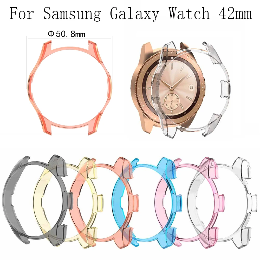 

Protector Case Cover Hard Shell For Samsung Galaxy Watch 42mm Smart Watch Frame Case Accessories For Samsung Galaxy watch 42mm