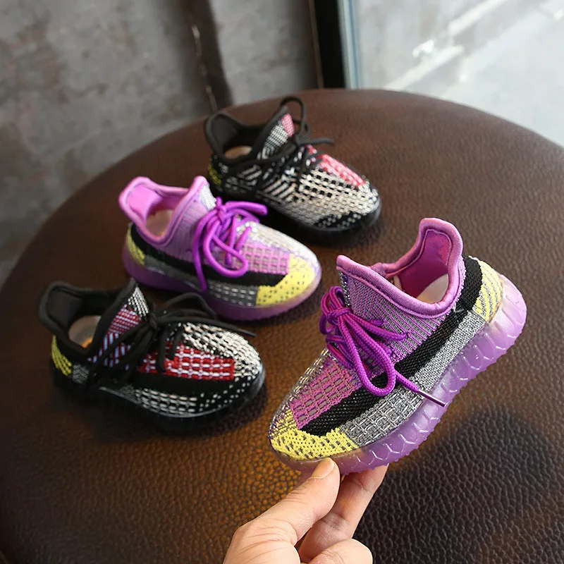

Spring Children's Leisure Mesh Sports Shoes Baby Soft Bottom Running Shoes 1-3 Years Old Children's Shoes