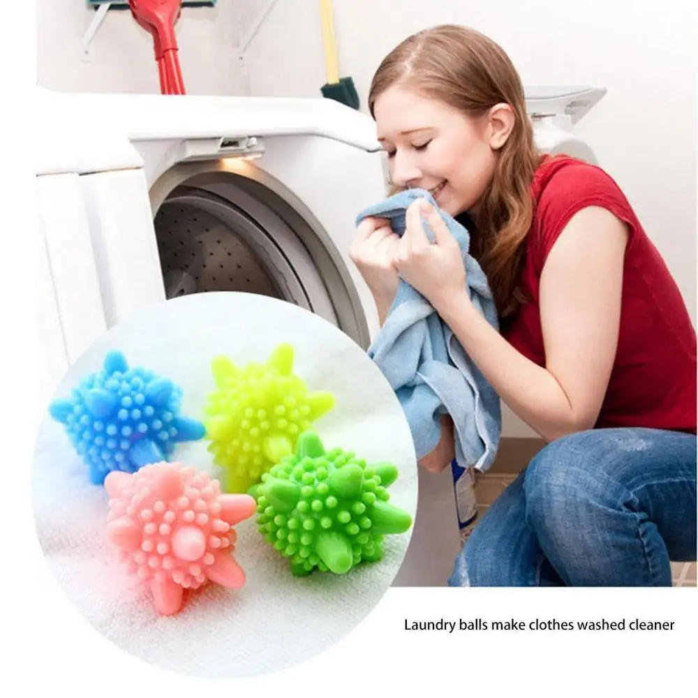 

1Pcs Laundry Ball Anti-winding Laundry Ball Home Washing Machine Starfish Solid Cleaning Ball Super Strong Decontamination