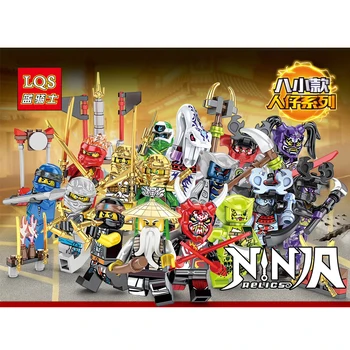 

Ninjagoed Relics Double Basilisk 16PCS Building Block Figures With Weapon Assemble Toys For Children 2020 New Blocks