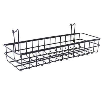 

Wall Mount Mesh Storage Basket Household Hanging Wall Storage Organizer For Kitchen Bathroom