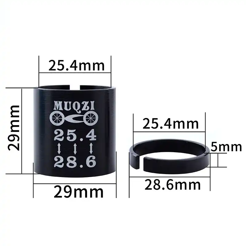 Aluminum Alloy Bike Handlebar Shim Hand Grip Bar Stem Reducer Cycling Tools Kit