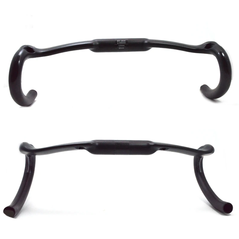 AERO-T800 Carbon Fiber Road Bike Handlebar, Cycling Parts, Matte, High Modulus, Bicycle, Bend Bar, 31.8mm, New
