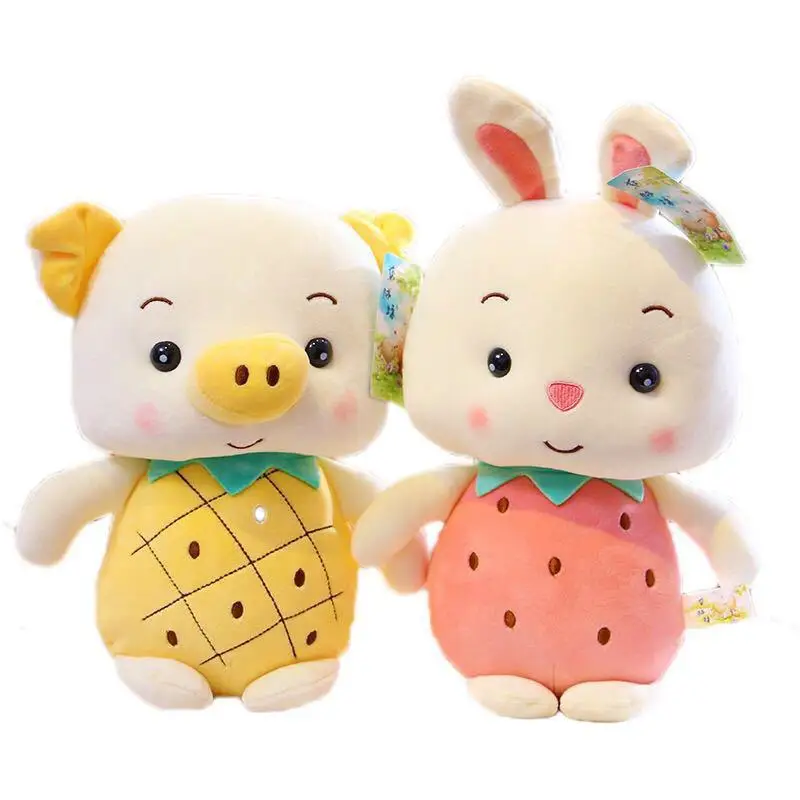 GloryStar 25cm New Good Quality Cute Rabbit Doll Toys Soft Stuffed Animals doll For Children Birthday 5