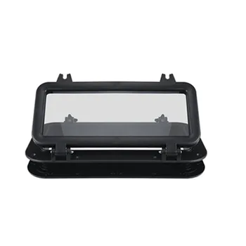 

1 pcs porthole windows for boats for Yacht RV hatch window rv porthole windows hinged opening boat window rectangle