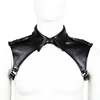 BDSM Gay Sexual Chest Leather Harness Strap Feisth Men Chest Bondage Crop Tops Rave Gay Body Harness Belts for Men ► Photo 2/6