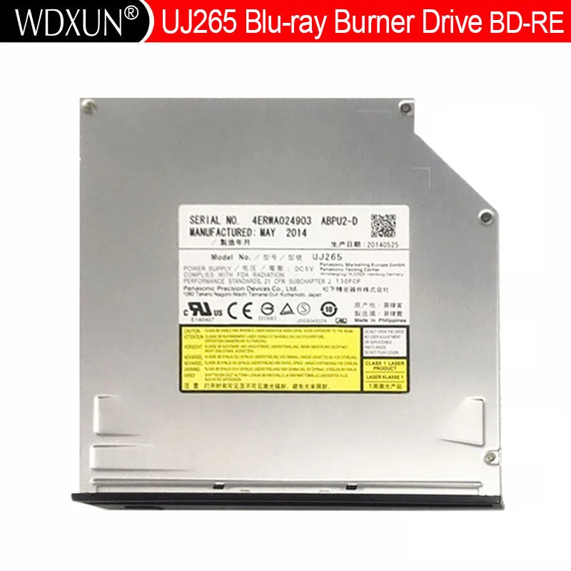 Blu ray Burner BD RE BDXL Writer Drive Matshita UJ265 para Dell