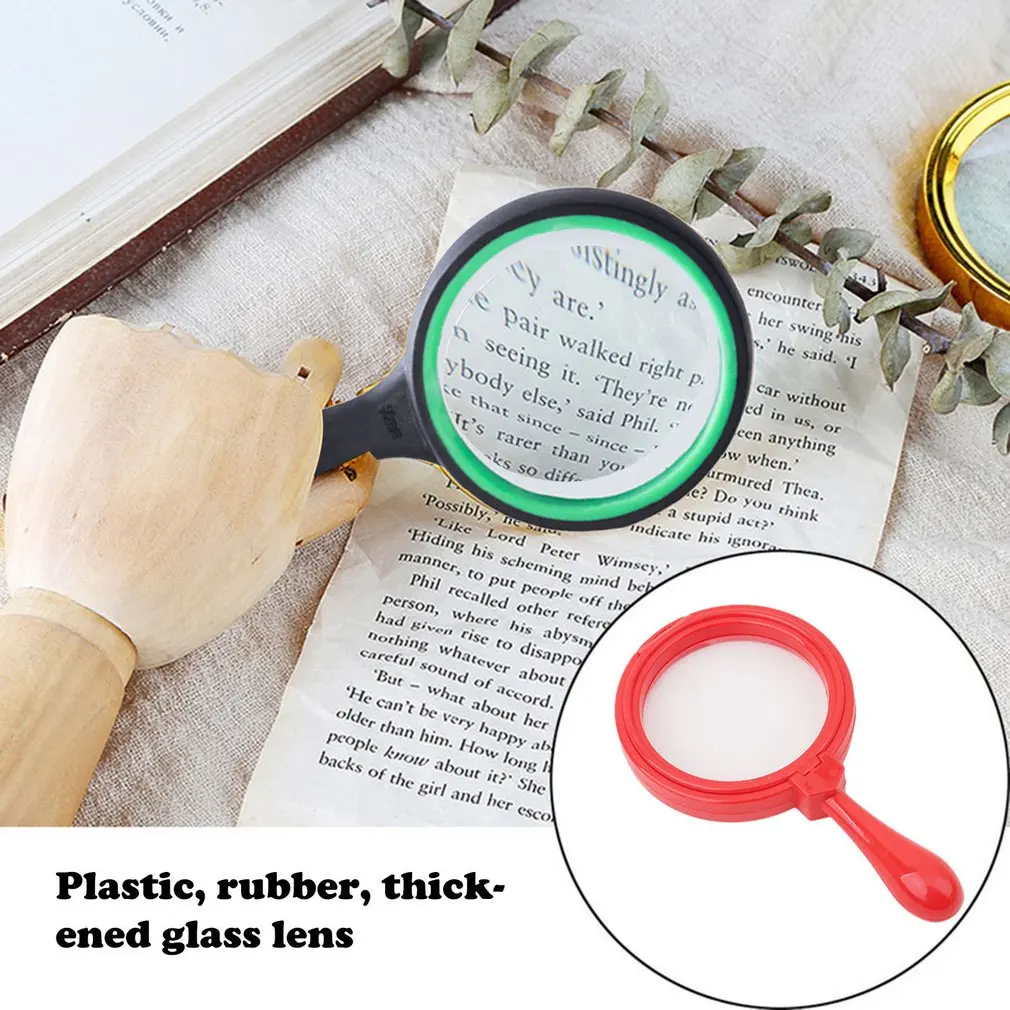 1Pcs Children'S Handheld Plastic Magnifier Primary School Insect Viewer Children'S Early Learning Toys Creative Gifts