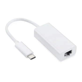 

New Hot USB-C/TYPE-C to RJ45 Ethernet LAN Internet Cable Adapter for MACBook & TypeC Devices SMR88