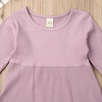 

Imcute Toddler child baby girl little flower dress princess wedding party casual dress