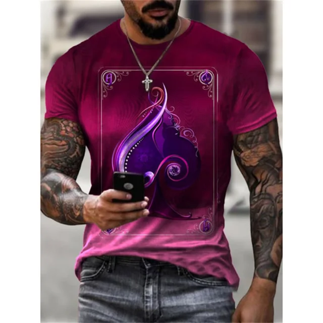 New Summer Man T-shirt Short Sleeve 3D Print 2021 Men's T Shirt Fashion Male Casual Streetwear Fashion Retro Oversiezed T Shirt 13