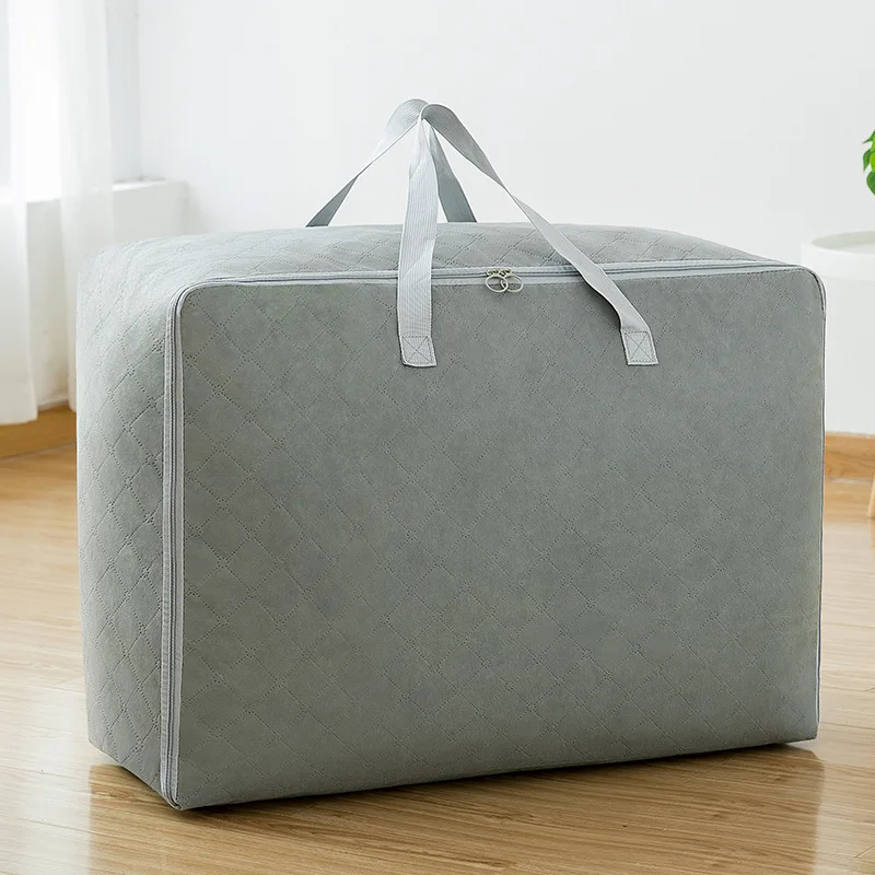 Новое нетканое тканевое Одеяло складной мешок для хранения багажа Сумка для путешествий Одежда Органайзер визуальный оконный ящик для посуды