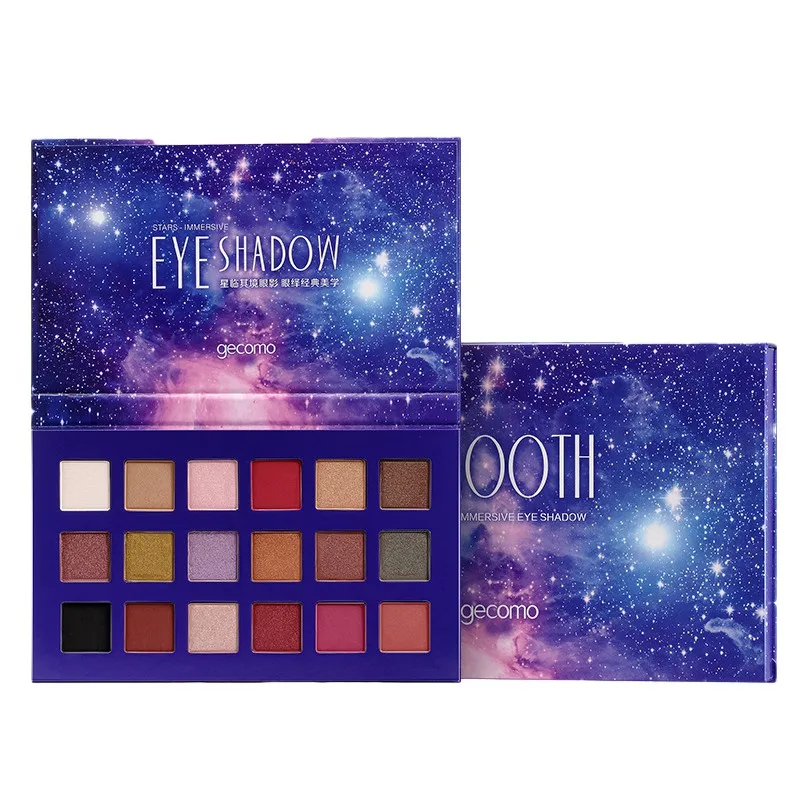 Профессиональные блеcтящие тени для век для макияжа Pallete 18 цветов мерцающие матовые тени для век палитра для макияжа Новинка