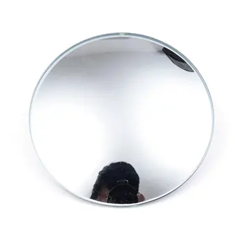 

Auto Rearview Mirror HD Borderless Small Circular Mirror Glass 360 Degree Adjustable Blind Spot Mirror