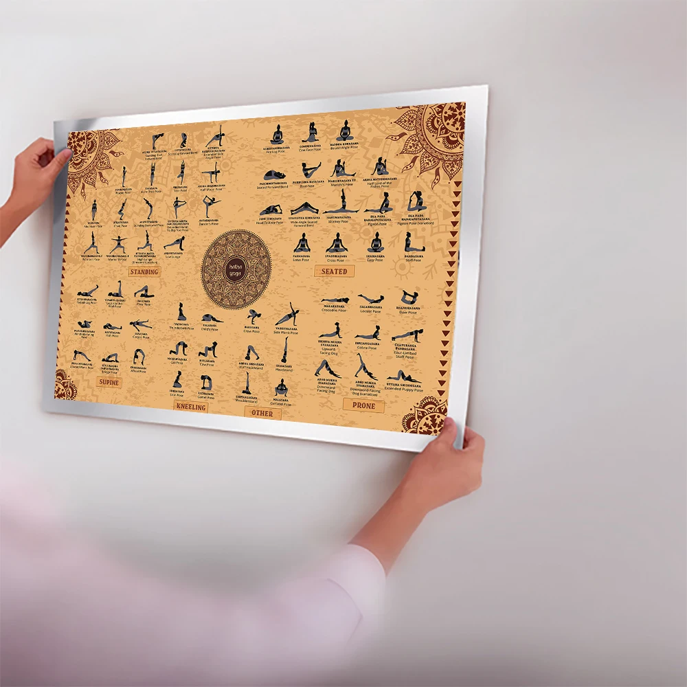 

Oil Painting Yoga Abstract Poster Metope Art Metope Painting Living Room Decoration Home Decoration Painting