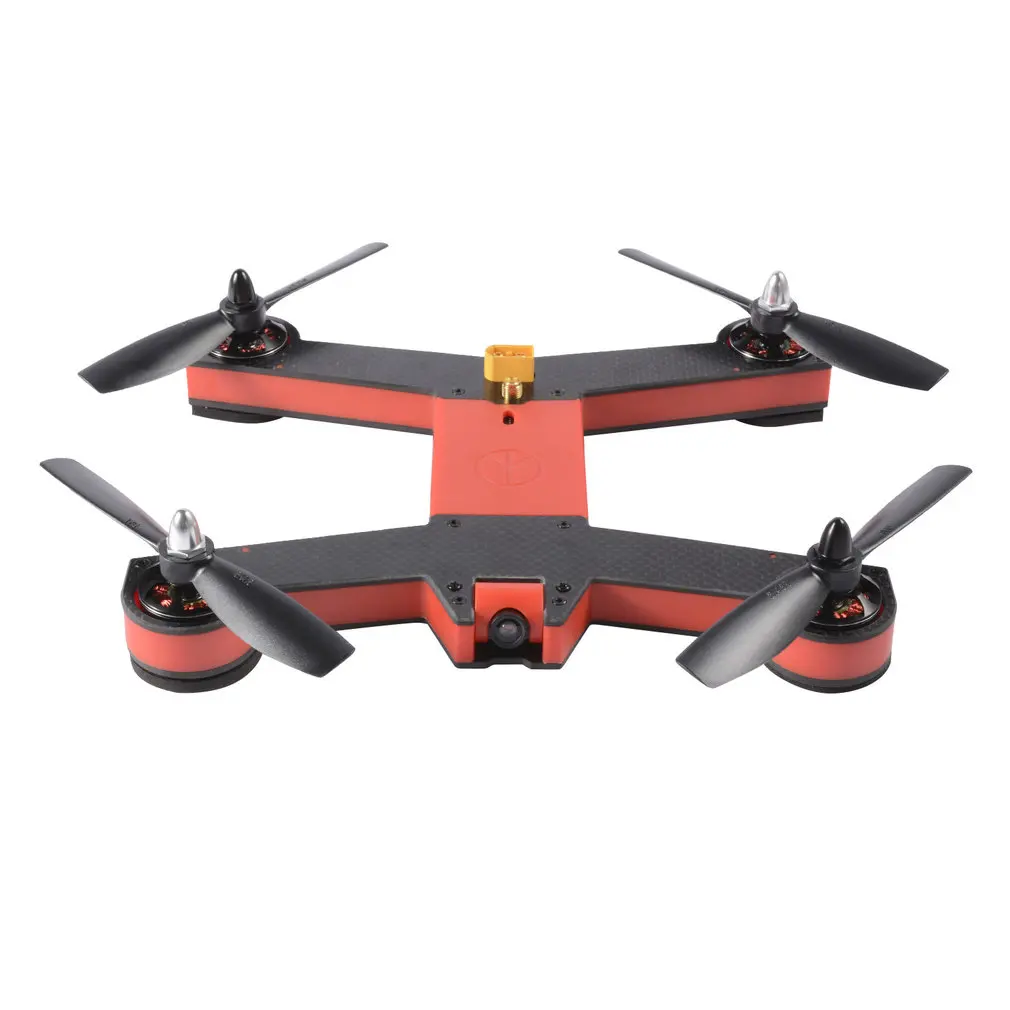 FOV 5,8G 8 каналов 2204 двигатель 700 TVL FPV гоночный Дрон для 220 карбонового волокна рамка меньше проводки 90 градусов угол обзора красный