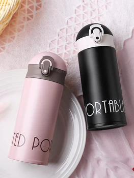 

Mini Watter Thermos Stainless Steel Flask Insulated Water Bottle Simple Modern Multi Functional Water Bottles Heat Flask II50BWB