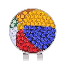 Прочный гольф Hat клип со съемным гольф-маркер гольф подарок