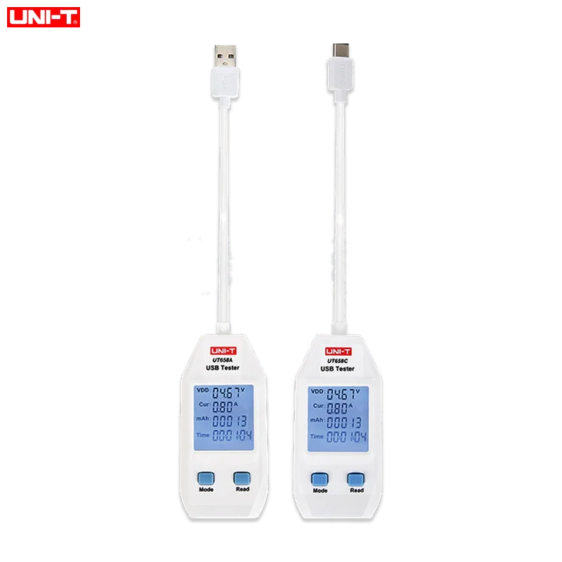 USB тестер UNI T UT658B для зарядки телефона компьютера монитор напряжения и
