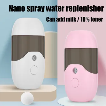 

Portable Air Humidifier Usb Rechargeable Handheld Nano Spray Water Replenisher Humidifier Atomization Air Humidifier#p40