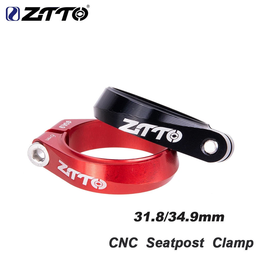 functie Cursus bellen Ztto 31.8/34.9Mm Legering Fiets Zadelklem Super Licht Fiets Zadelpenklem  Cnc Legering Zadel Zadelpen klem Zitbuis Clip|Klemmen voor zadelpennen| -  AliExpress