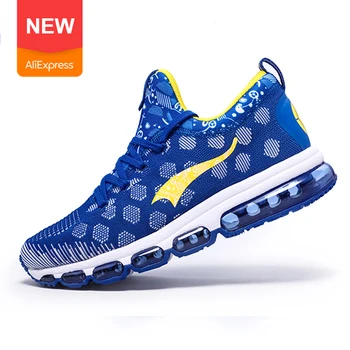 

ONEMIX Mens Womens Air Cushion Trainers Gym Walking Fitness Lightweight Sports Running Shoes Summer Mesh Athletic Shoes
