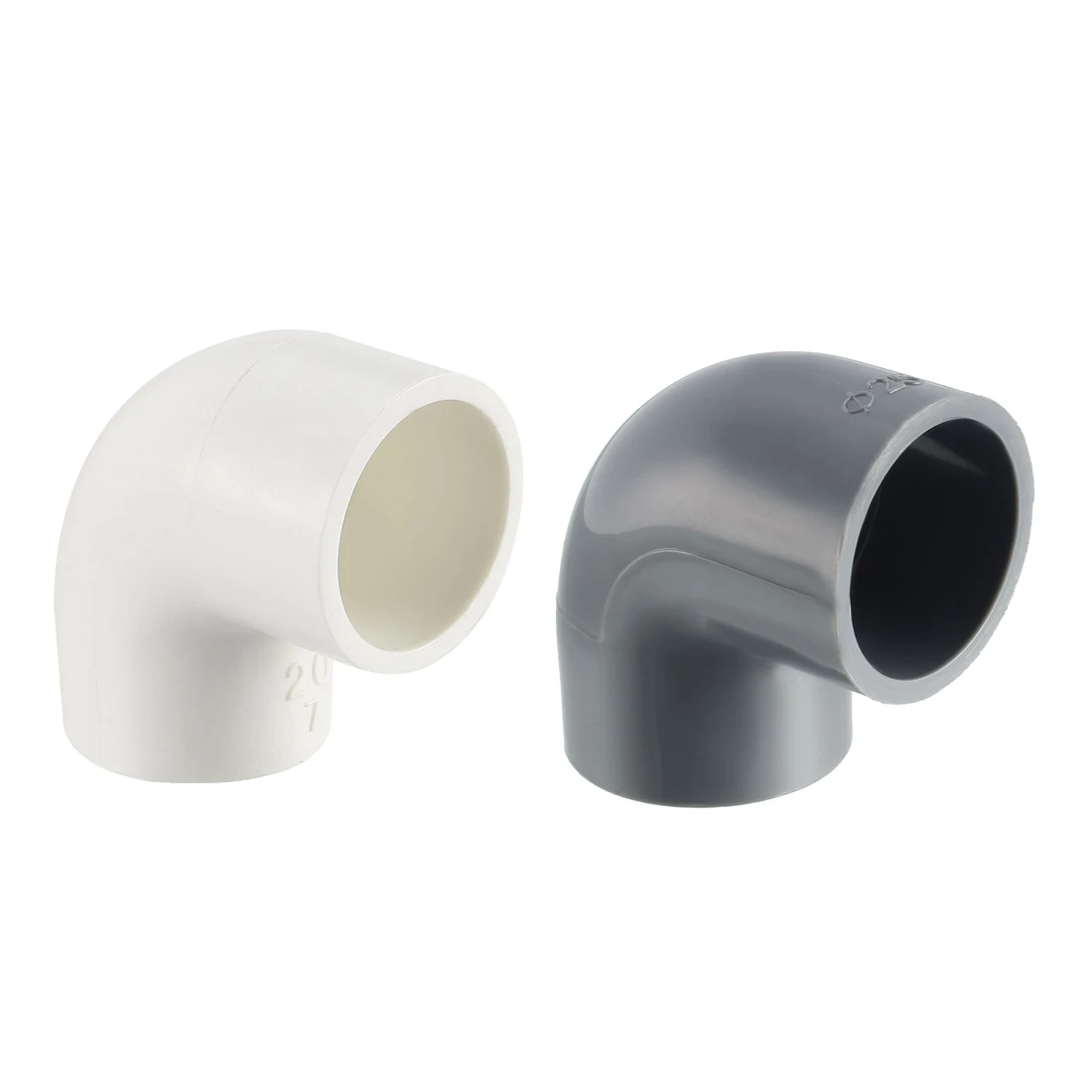 Uxcell ПВХ штуцер трубы скольжения разъем 90 градусов Соединительный УГОЛЬНИК части клапана для распределения давления холодной воды