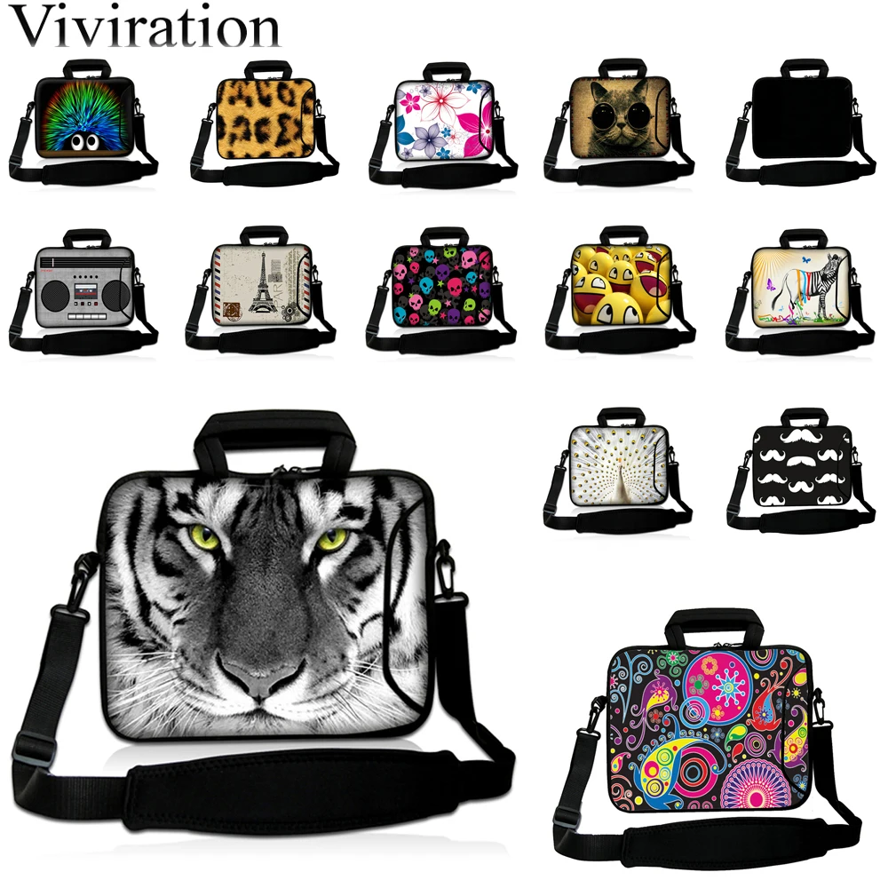 

Durable Laptop Slim Briefcase 10 12 13 14 15 17 Tablet 10.1 12.1 15.6 Notebook Shoulder Bag Computer Handbag For Macbook Air Pro