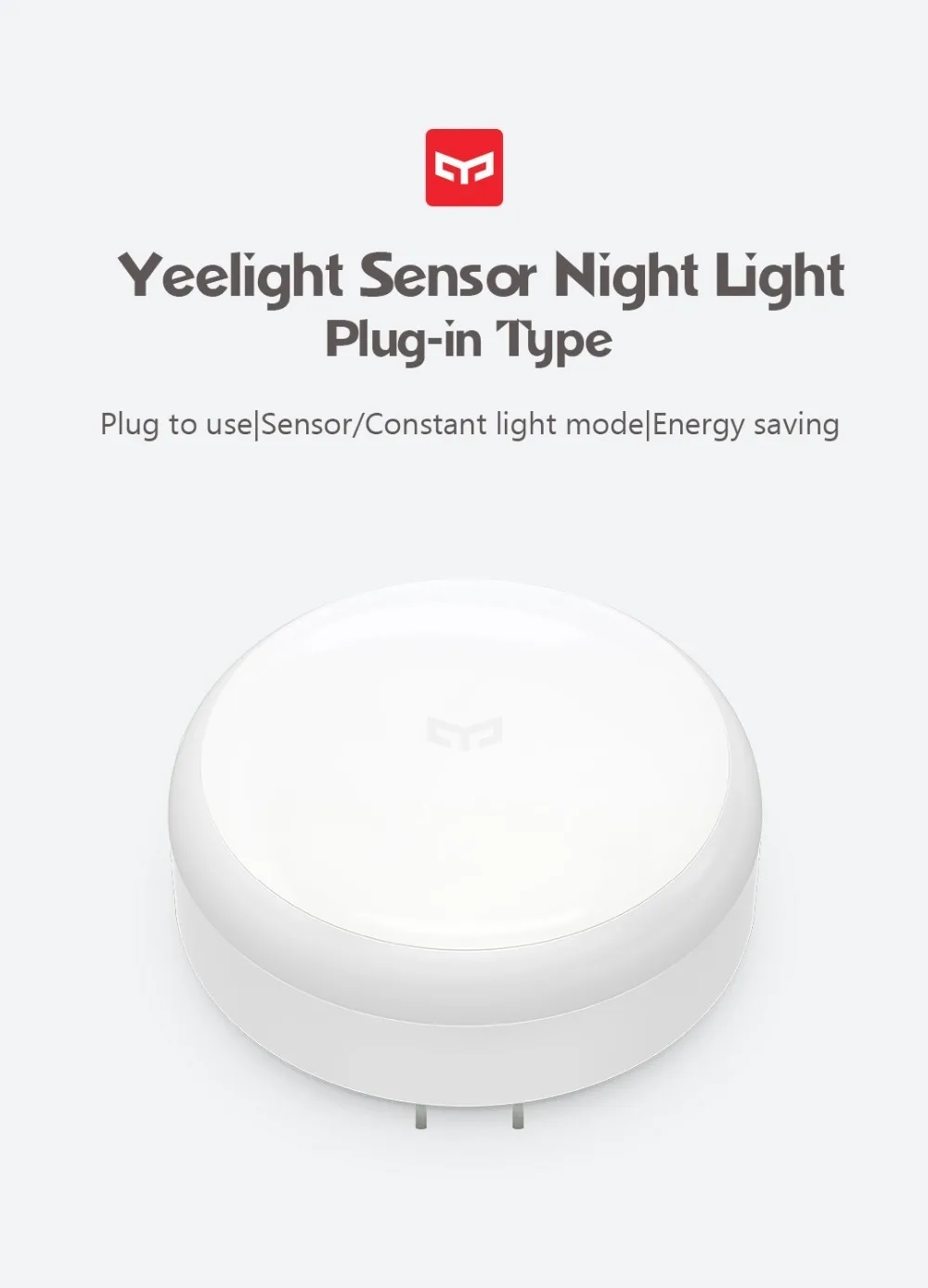 Bundled Sale Xiaomi mijia Yeelight induction night light (plug-in version) YLYD03YL led lamp bed lights for bedroom corridor Wal (3)