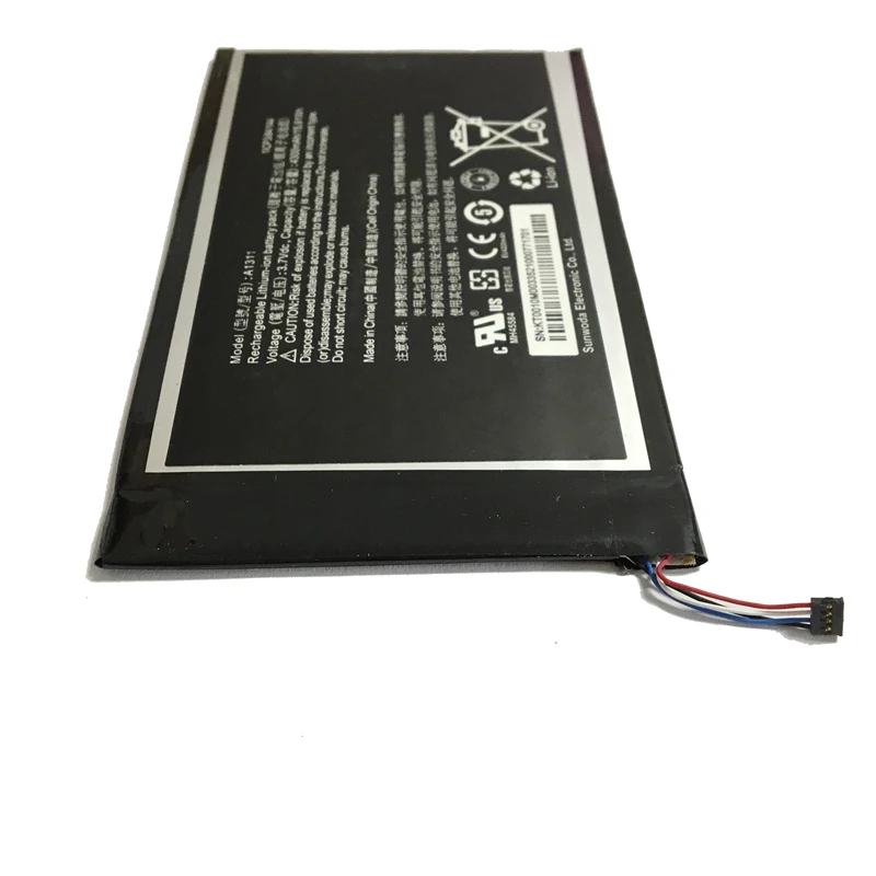 A1311 подходит для Acer Iconia Tab A1-830 A1311 A1 830 4300 мА/ч, устройство замено ноутбука Батарея