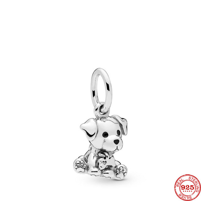 Theo Bear Pig Animal Kingdom Cat Dog Unicorn Bead Fit Original Pandora Charms Silver 925 Bracelet For Women Fashion Jewelry