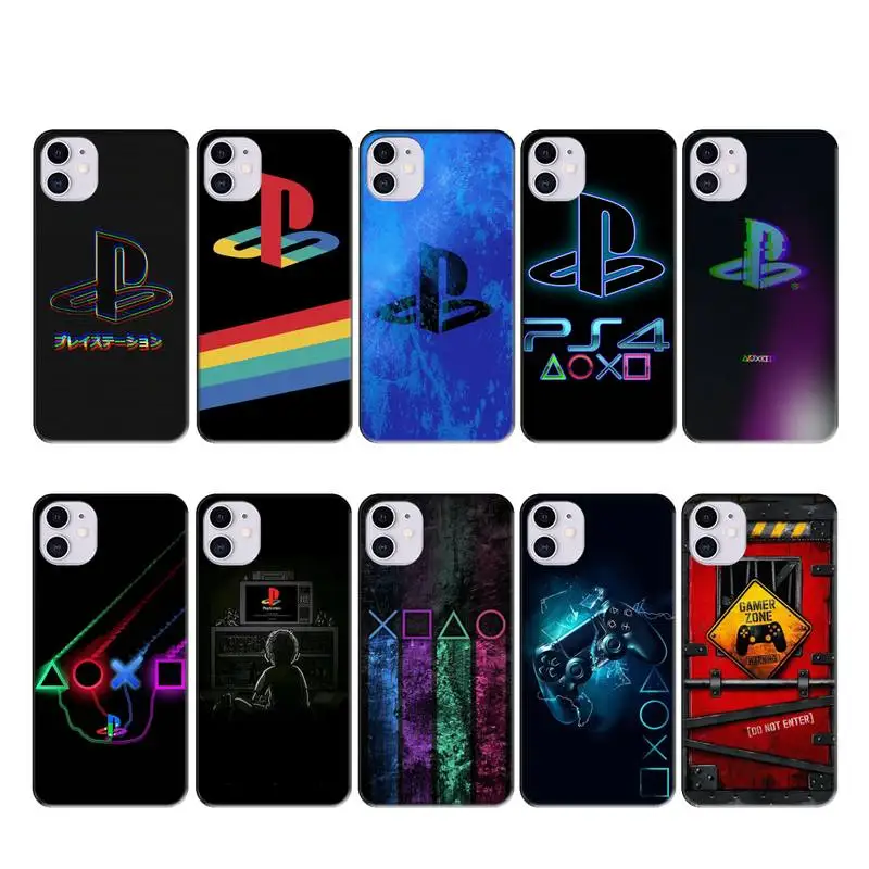 

ps4 party games case coque fundas for iphone 11 PRO MAX X XS XR 4S 5S 6S 7 8 PLUS SE 2020 cases cover