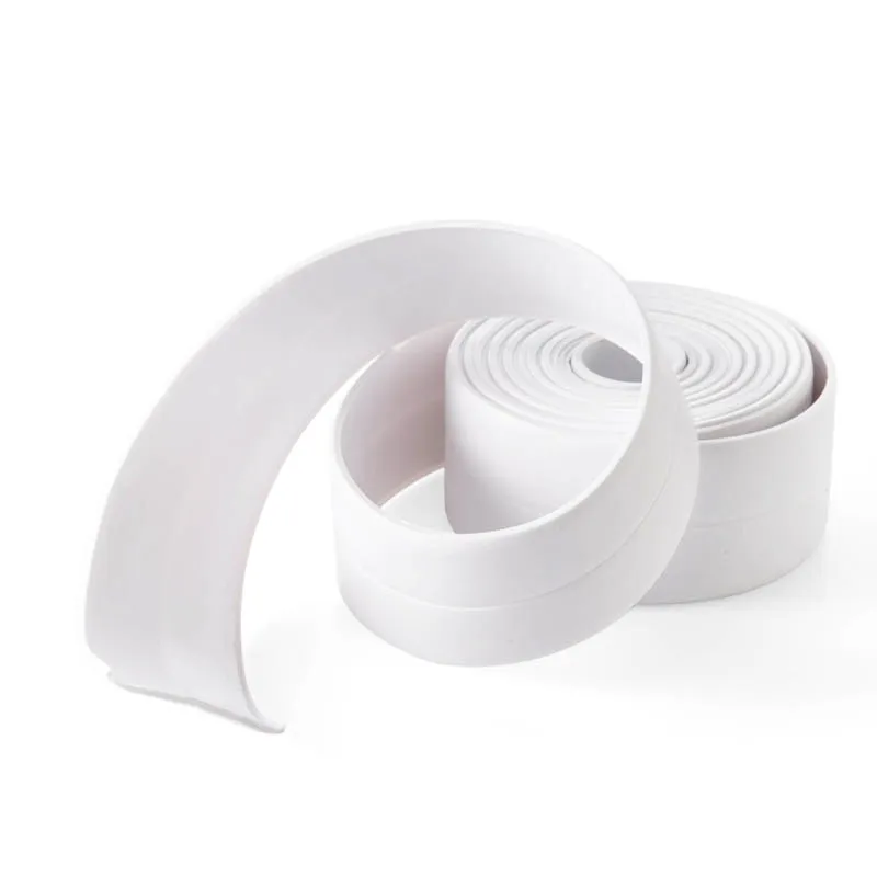 Kitchen Sink Waterproof Mildew Strong Self-adhesive PVC Tape Bathroom Toilet Crevice Strip Self-adhesive Pool Water Seal GUANYAO