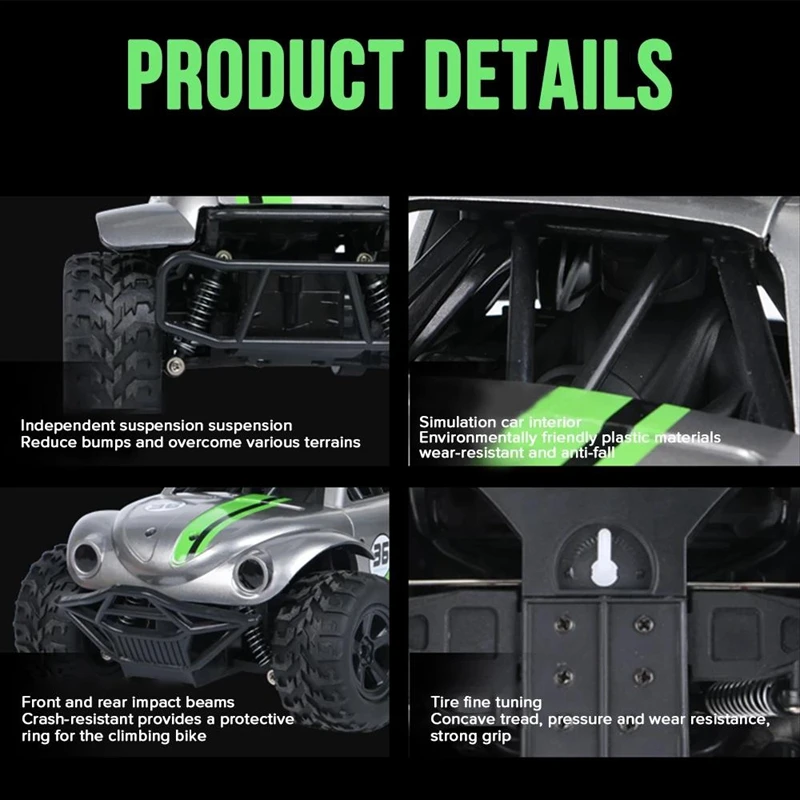 MN36 MN-36 1:18 RC автомобильный привод Bigfoot электрический пульт дистанционного управления жуки рок машина-внедорожник на игрушечные рации Carros девочек детей