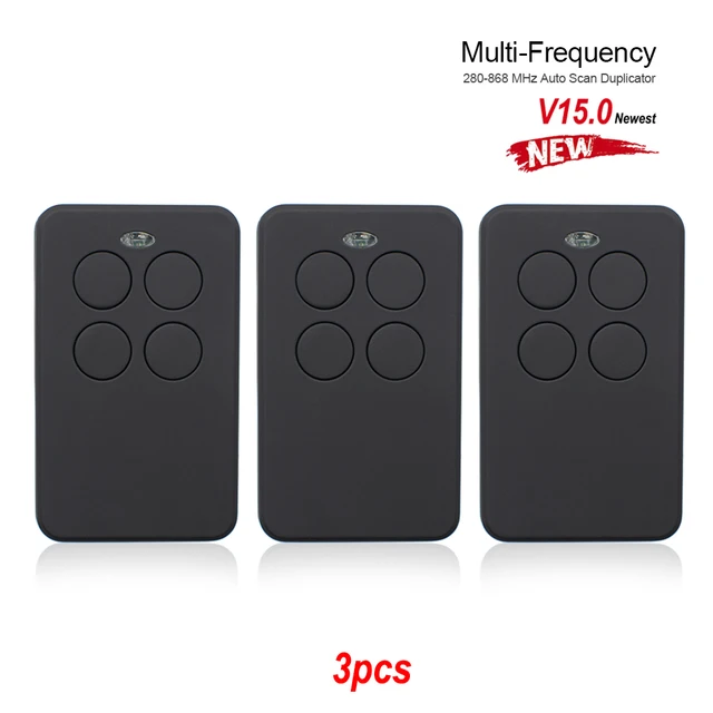 300-900 MHz Garage Door Remote Control Gate Command Clone for DOORHAN HORMANN LIFTMASTER BENINCA PUJOL SOMMER DEA SMG-V15.0 smg233x3