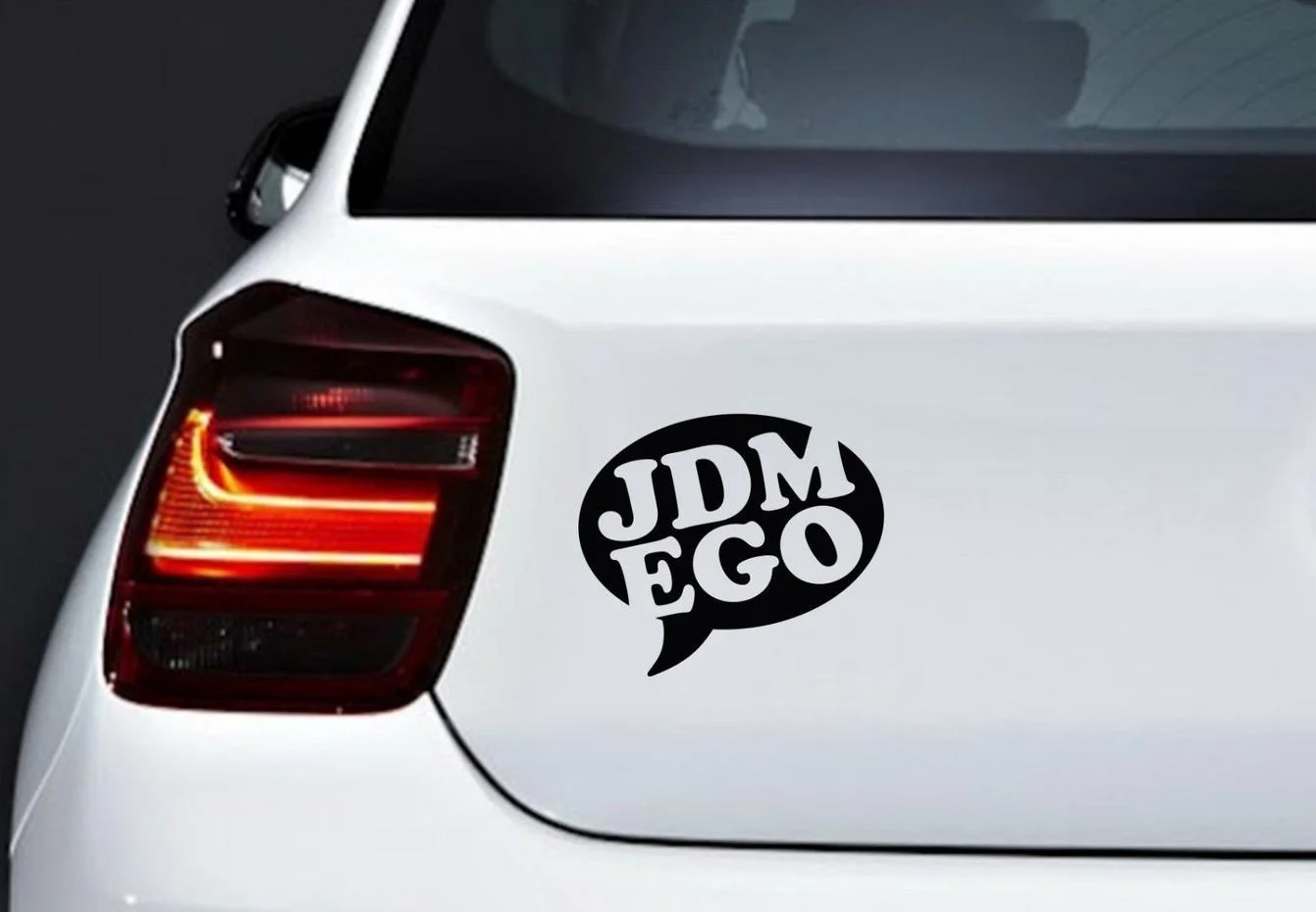 JDM эго компьютер тело окно бампер виниловая наклейка