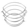 Fishing Net Head Stainless Steel Fishing Folding Net Brail Head Round Dipnet Tackle Accessory HOT 35/40/45/50cm Sizes