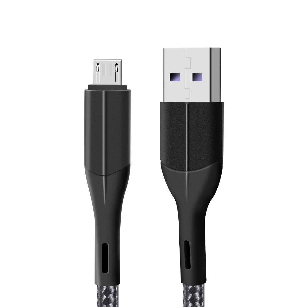 Vanniso 1 м кабель Micro USB 3.0A кабель для быстрой синхронизации данных зарядный кабель для samsung huawei Xiaomi LG Andriod Microusb Кабели для мобильных телефонов - Цвет: Black