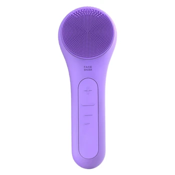 

Ultrasonic Facial Cleanser Electric Waterproof Massage Silicone Facial Cleanser Pore Cleaning Beauty Artifact