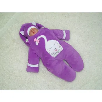 

Конверт-комбинезон "Котейка" Комбинезоны для малышей 0-6 мес